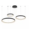 VIDAL piekaramā lampa LED dim. 1x120W melna (Lucide)