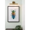 VINZ gleznas lampa 2 x 28 W G9 matēta zelta/misiņa (Lucide)