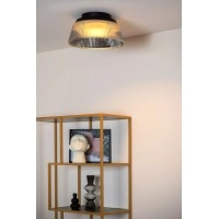 VIXI griestu lampa Ø35 cm LED 17,6W 2900K dūmu pelēka (Lucide)