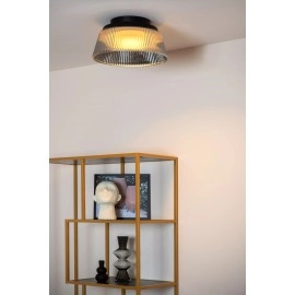 VIXI griestu lampa Ø35 cm LED 17,6W 2900K dūmu pelēka (Lucide)