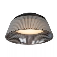 VIXI griestu lampa Ø35 cm LED 17,6W 2900K dūmu pelēka (Lucide)