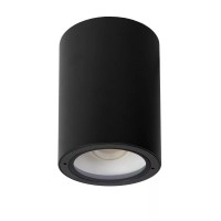 VOLANTIS āra griestu prožektors 1xE27 melns (Lucide)