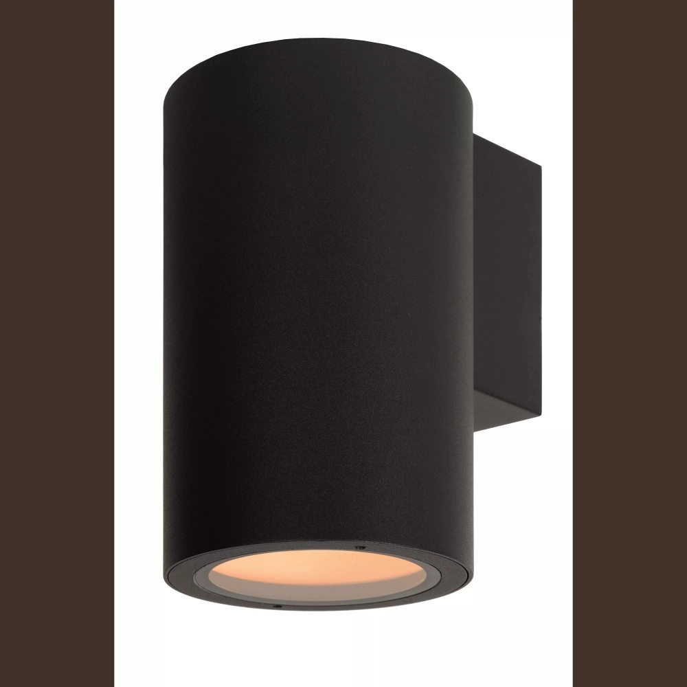 VOLANTIS āra sienas spot gaismeklis 1×40W E27 melna (Lucide)
