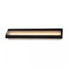 WANDA vannas istabas sienas lampa LED 15 W 3000 K melna (Lucide)