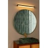 WANDA vannas istabas sienas lampa LED 19 W 3000 K melna (Lucide)
