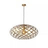 WOLFRAM piekaramā lampa Ø 65 cm 1xE27 matēta zelta / misiņa tonī (Lucide)