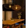 WOLFRAM piekaramā lampa Ø65 cm 1xE27 melna (Lucide)