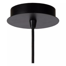 WOLFRAM piekaramā lampa Ø65 cm 1xE27 melna (Lucide)