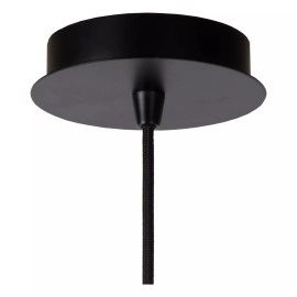 WOLFRAM piekaramā lampa Ø65 cm 1xE27 melna (Lucide)