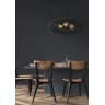 WOLFRAM piekaramā lampa Ø100 cm 3xE27 melna (Lucide)