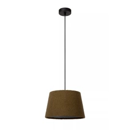 WOOLLY piekaramā lampa E27 zaļa (Lucide)