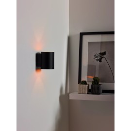 Sienas lampa XERA Ø8 1xG9 42W melna (Lucide)