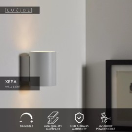 Sienas lampa XERA Ø8 1xG9 42W balta (Lucide)