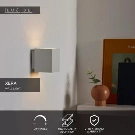 Sienas lampa XERA 1xG9 42W balta (Lucide)