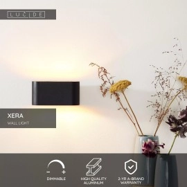 Sienas lampa XERA 1xG9 42W melna (Lucide)