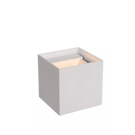 XIO sienas lampa kvadrātveida LED dimmējama G9 1x4W 2700K balta (Lucide)