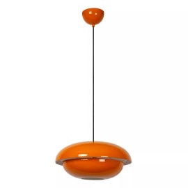 YOUNES piekaramā lampa Ø 40 cm, 1xE27, oranža (Lucide)
