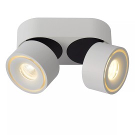 YUMIKO griestu prožektors LED 2x10W 2700K balts (Lucide)