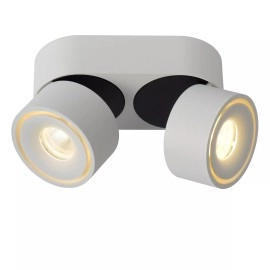 YUMIKO griestu prožektors LED 2x10W 2700K balts (Lucide)