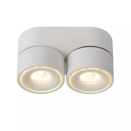 YUMIKO griestu prožektors LED 2x10W 2700K balts (Lucide)
