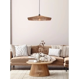 YUNKAI piekaramā lampa Ø70 cm E27 dabiska (Lucide)