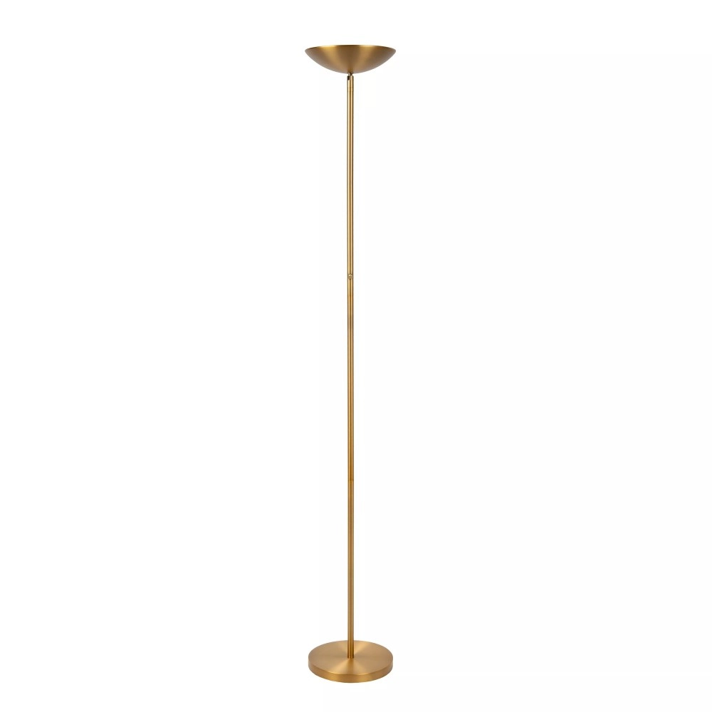 ZENITH stāvlampa LED 20W 3000K misiņa (Lucide)