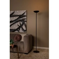 ZENITH stāvlampa LED 20W 3000K melna (Lucide)