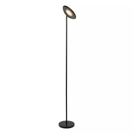 ZENITH stāvlampa LED 20W 3000K melna (Lucide)