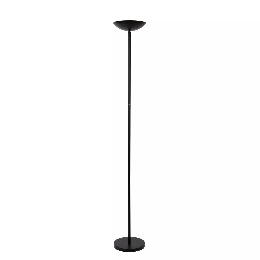 ZENITH stāvlampa LED 20W 3000K melna (Lucide)