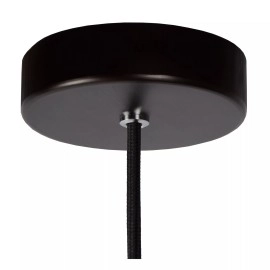 ZINO piekaramā lampa Ø10 cm 1xE27 dūmakaini pelēka (Lucide)