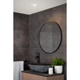 ZIVA vannas istabas iebūvējamais griestu prožektors 1x50W GU10 IP44 balta (Lucide)