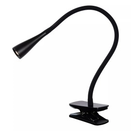 ZOZY klipša lampa LED 1x4 W 3000 K melna (Lucide)