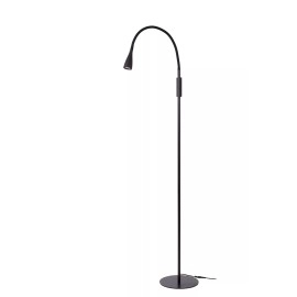 ZOZY stāvlampa lasīšanai LED 1x4 W 3000 K melna (Lucide)