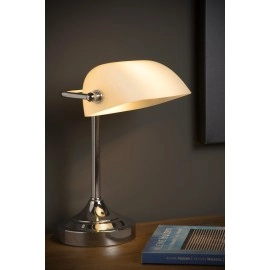 Galda lampa - BANKER - 1x E14, 17504-01-0x, Lucide