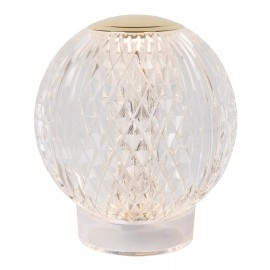 Galda lampa "CINITRA", uzlādējama, LED, caurspīdīga, 1x2W, Lucide, 13599-11-60