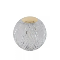 Galda lampa "CINITRA", uzlādējama, LED, caurspīdīga, 1x2W, Lucide, 13599-11-60