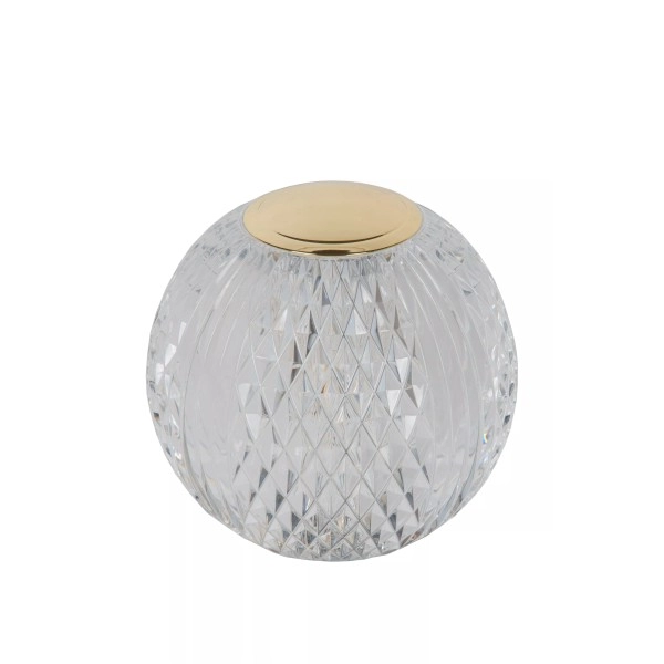 Galda lampa "CINITRA", uzlādējama, LED, caurspīdīga, 1x2W, Lucide, 13599-11-60