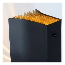 Galda lampa "EXTRAVAGANZA LIVRET", melna, 1x E14, Lucide, 78596-01-30