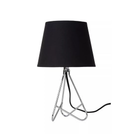 GITTA galda lampa Ø17 cm 1xE14 hroma (Lucide)