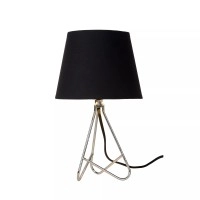 GITTA galda lampa Ø17 cm 1xE14 hroma (Lucide)