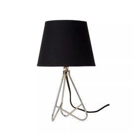 GITTA galda lampa Ø17 cm 1xE14 hroma (Lucide)