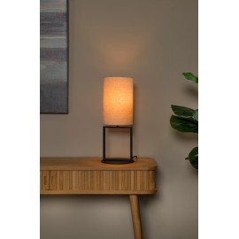 HERMAN galda lampa Ø20 cm 1xE27 krēmkrāsas (Lucide)