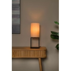 HERMAN galda lampa Ø20 cm 1xE27 krēmkrāsas (Lucide)