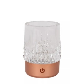 LILY uzlādējamu LED galda lampu komplekts 3 gab. vara (Lucide)