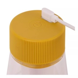LORALI uzlādējama IP44 LED galda lampa okera dzeltena (Lucide)