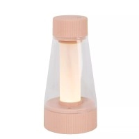 LORALI uzlādējama IP44 LED galda lampa rozā (Lucide)