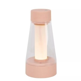 LORALI uzlādējama IP44 LED galda lampa rozā (Lucide)
