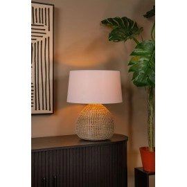 MADUKA galda lampa Ø45 cm 1xE27 dabīga (Lucide)