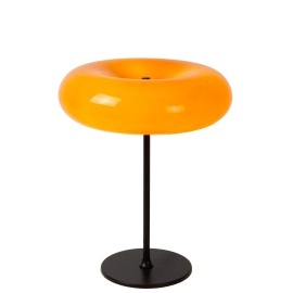 SENTINO — galda lampa, Ø30 cm, 3×G9, oranža (Lucide)