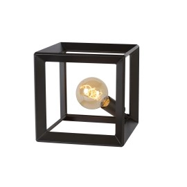 Galda lampa "THOR", 1x E27, dzelzs pelēka, Lucide, 73502-01-15